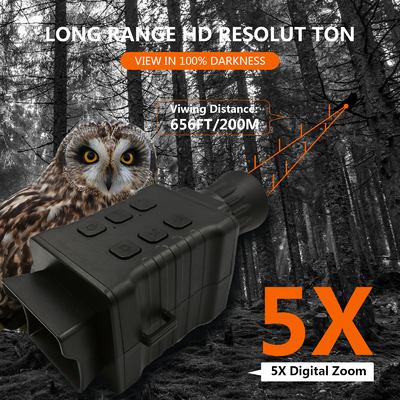 NV3000B 4K Digital Infrared Night Vision Monocular HD Ultralight Camera With 36MP