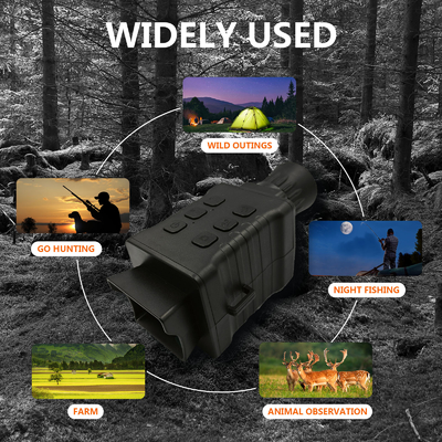 NV3000B 4K Digital Infrared Night Vision Monocular HD Ultralight Camera With 36MP