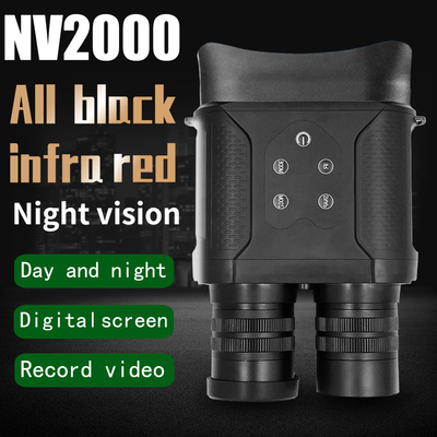 NV2000  Night Vision Goggle HD 1080P 12MP SD 32GB Infrared Hunting Binoculars