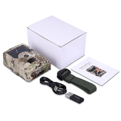 PR200 Hunter Trail Camera CMOS Hunter Trail Camera 12mp Night Vision 1080p Wildlife Monitoring Camera
