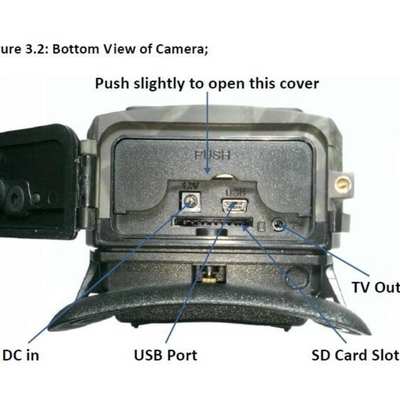 GSM MMS 3G Hunting Trail Camera SMTP 12MP 1080P HD Wildlife Camera