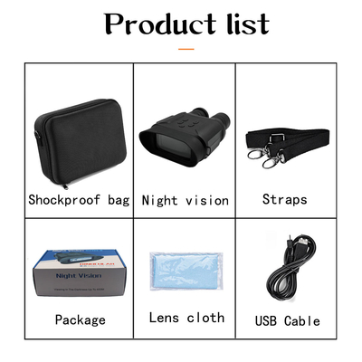 NV2000 Binocular Night Vision 400M IR Distance 4.0 Inch Screen HD Display